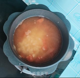 山药西红柿蛋汤的做法步骤：5