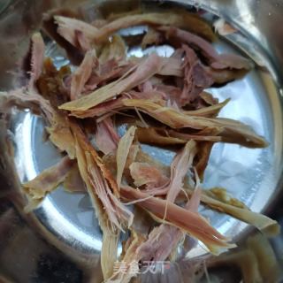 麻椒鸡拌莲花白的做法步骤：8