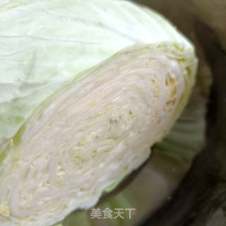 麻椒鸡拌莲花白的做法步骤：1