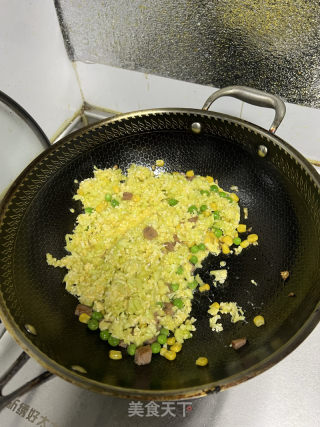 欧阳娜娜同款无米炒饭的做法步骤：5
