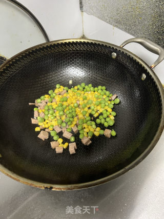 欧阳娜娜同款无米炒饭的做法步骤：4