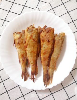 干炸小黄鱼的做法步骤：10