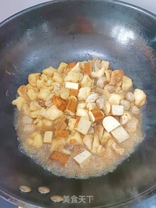 豆泡烧肉的做法步骤：4
