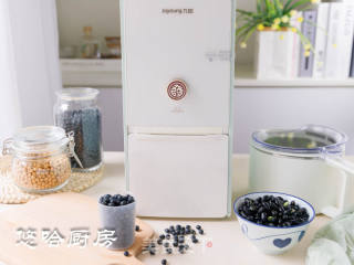自制黑豆豆腐脑的做法步骤：1