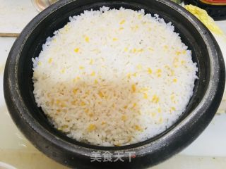 鸡蛋蒜苔炒二米饭的做法步骤：1