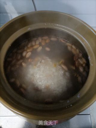 墨鱼花生粥的做法步骤：9