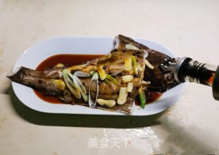 清蒸鲽鱼的做法步骤：6