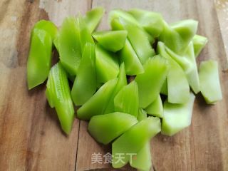 咸肉炖双笋的做法步骤：8