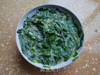韭菜鸡蛋面的做法步骤：4