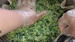 菜馍（菠菜菜团）的做法步骤：5