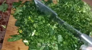 菜馍（菠菜菜团）的做法步骤：2