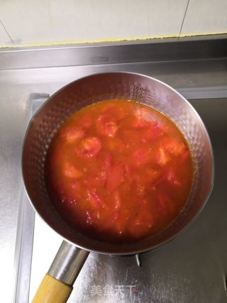 番茄肉圆汤的做法步骤：6