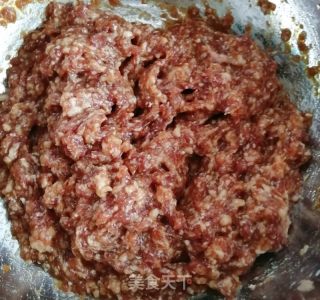 猪肉胡萝卜馅饼的做法步骤：4