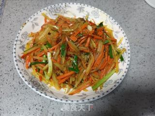 胡萝卜土豆丝的做法步骤：7