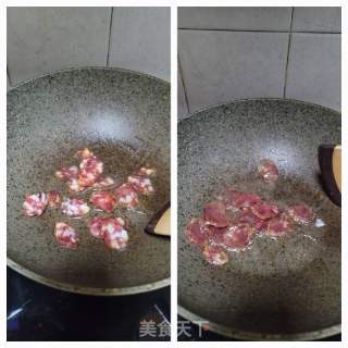香肠炒西兰花的做法步骤：4