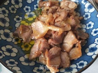 杏鲍菇炒肉的做法步骤：5