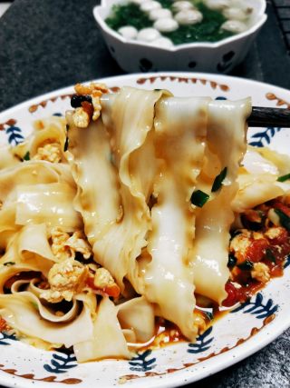 西红柿鸡蛋拌面的做法步骤：14