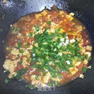 西红柿鸡蛋拌面的做法步骤：12