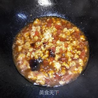 西红柿鸡蛋拌面的做法步骤：11