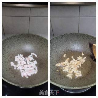 五花肉炒咸菜的做法步骤：2