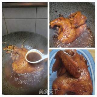 五指毛桃酱香鸡的做法步骤：9