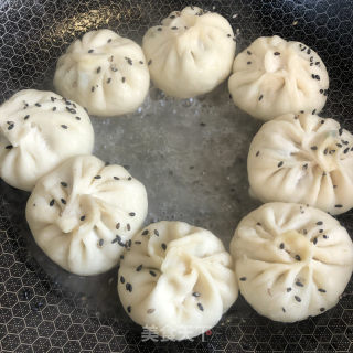 小小生煎包 满满好心情的做法步骤：17