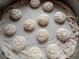 野葱香菇包子的做法步骤：11