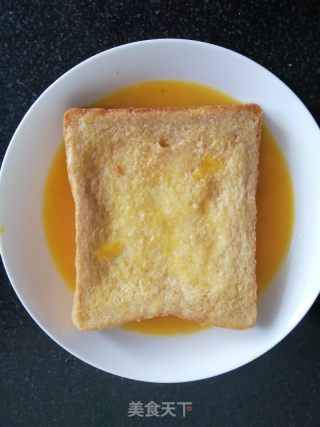 午餐肉花生酱西多士的做法步骤：5