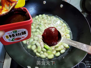 肉末蚕豆的做法步骤：9