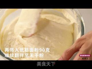 莓果渐变蛋糕，心动迷紫，浪漫到底，今天的心情是紫色的。的做法步骤：4