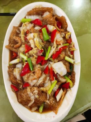 何小侠肉皮白菜的做法步骤：7