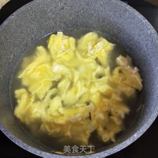 生滚枸杞叶蛋花汤的做法步骤：8