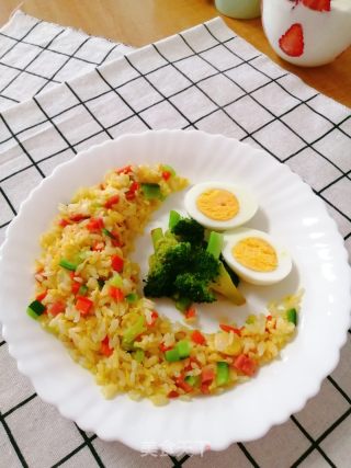 什锦炒饭的做法步骤：10