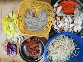 平潭焖冬粉的做法步骤：1