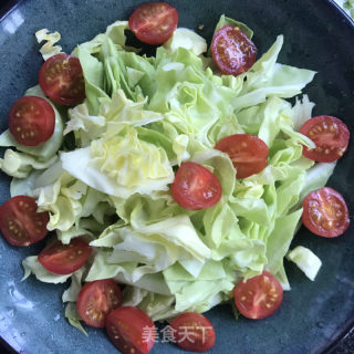 蒜香牛肉鸡蛋沙拉的做法步骤：3