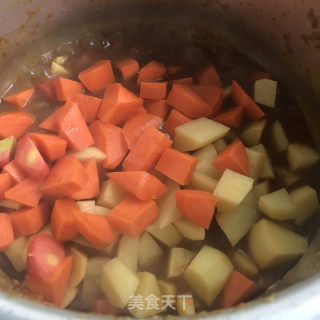 猪肉土豆咖喱饭的做法步骤：8
