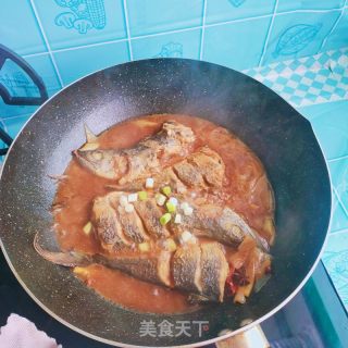 家常烧鲅鱼的做法步骤：8