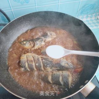 家常烧鲅鱼的做法步骤：7