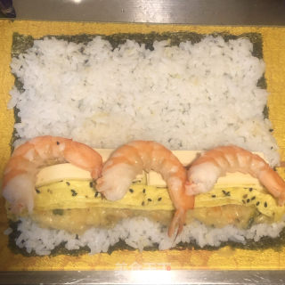 大侠（大虾）紫菜包饭的做法步骤：19