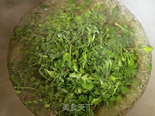 鸡肠草拌驴肉的做法步骤：3