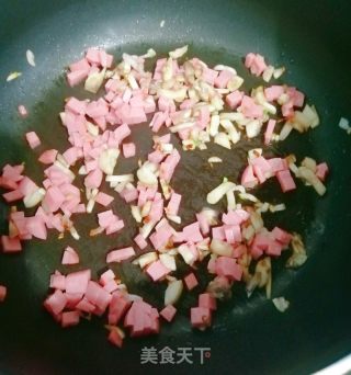 芝士煎口蘑的做法步骤：2