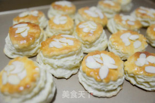 千层杏仁小面包的做法步骤：21