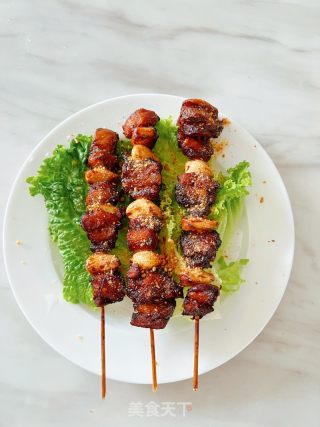 蒜烤五花肉的做法步骤：4