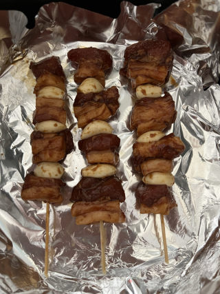 蒜烤五花肉的做法步骤：3