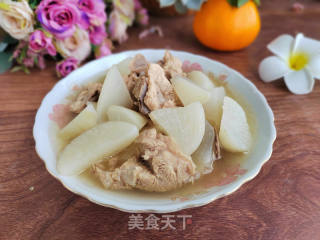 清炖萝卜排骨汤的做法步骤：5