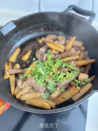 土豆牛排的做法步骤：9