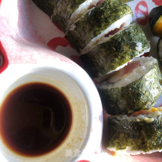 土豆泥版紫菜包饭的做法步骤：13
