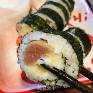 土豆泥版紫菜包饭的做法步骤：9