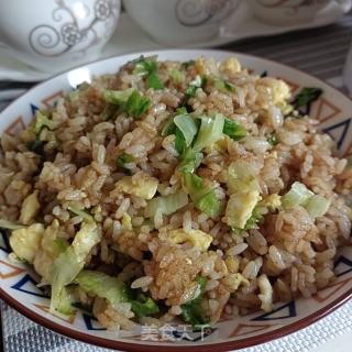 生菜咖喱炒饭的做法步骤：11