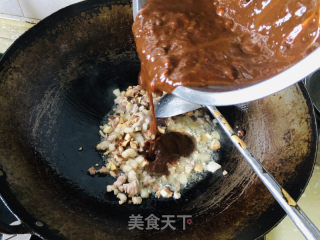 香菇炸酱面的做法步骤：6